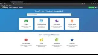 TeamSupport's New User Training