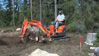 Bobrikovin mökin perustuskuopan kaivaminen heinäkuu 2008.mp4