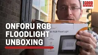 ONFORU 20W RGB Flood Light Kit Unboxing