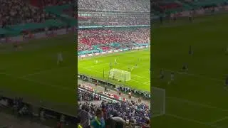Luke Shaw Euro 2020 Final Goal - Live From Wembley