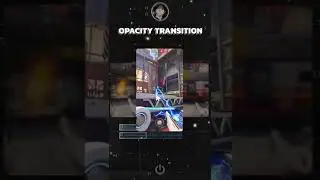 How to Make an Opacity Fade Transition #shorts