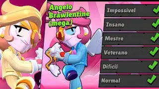 DERROTE! ANGELO BRAWLENTINE PARTIDO (MEGA) - 10M⌚ NO BRAWL STARS  