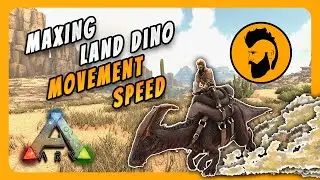 MAXING Land Dino MOVEMENT SPEED to find the FASTEST! Ark