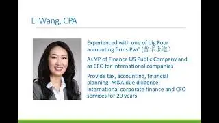 Legend Realty Training Series83: Tax Return for Agent by Wang Li