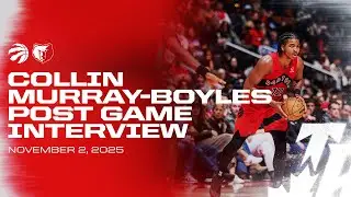 Collin Murray-Boyles | Post Game vs Grizzlies | November 2, 2025