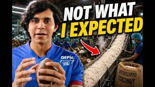 I Tried working at a Desiccated Coconut Factory & This Happened!