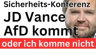 USA erzwingt AfD-Einladung Münchener Sicherheitskonferenz 2026 ❌