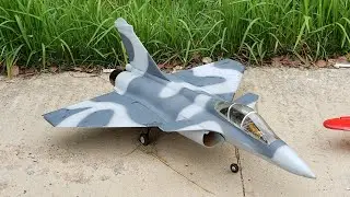 RC 70mm EDF fiberglass Rafale