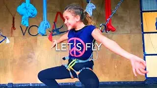 Grounded Aerial Kids Bungee Workout