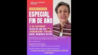 Live Especial de Fin de Año, memoria, concentración y prevención de deterioro cognitivo