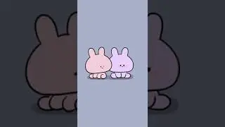 Cute Pink Bunny. Send this to someone who needs a hug right now🥰😊#shorts