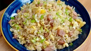 家常酱油炒饭🍚酱香浓郁，粒粒分明，做法简单快速💯😋Homemade Soy Sauce Fried Rice🍚 the grains are distinct, simple and fast💯😋