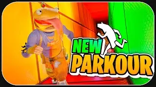 ALL SECRETS ITEMS + BONUS LEVEL🍔 FAST FOOD PARKOUR🌮(2575-7875-6455) FORTNITE PARKOURS / DEATHRUNS
