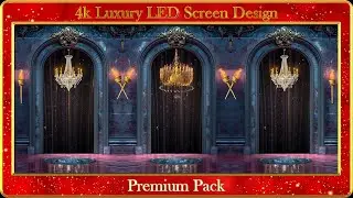 4k Luxury Design Pack-9  | 4K Luxury Graphic | LED Wall Mapping | VFX Vishal #vjloops #graphic