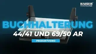Kaiser Book Holders / Buchhalterungen 44/61 + 69/60 AR (Antireflex)