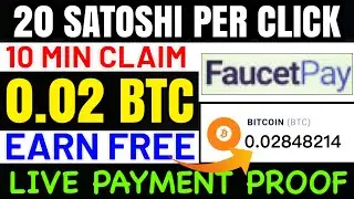 high paying bitcoin faucet + 0.04 btc free | live proof | btc faucet no timer