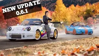 Drive Zone Online New Update 0.6.1 New Porsche 964 Container Opening & Stock Car Speed Test