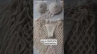 AULA COMPLETA BIQU&Iacute;NI DE CROCH&Ecirc; E SA&Iacute;DA DE PRAIA! 😍 INSCREVA-SE NO CURSO MODA PRAIA EM CROCH&Ecirc;!