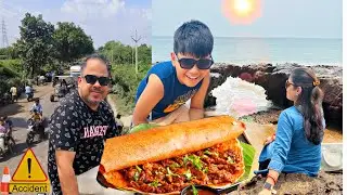ରାସ୍ତା ରେ ଭୟକଂର ACCIDENT⚠️Vizag Beach ରେ chicken ଚକୁଳି ଖାଇ ଆମେ Odisha ଗଲୁ #rasmiskitchen #dailyvlog 