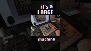 Roland MC-909 | it's a large machine