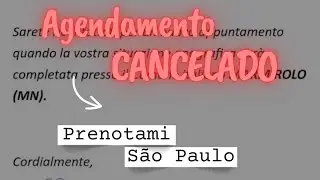 URGENTE 🚨 Agendamentos de passaporte CANCELADOS pelo consulado italiano de SP.