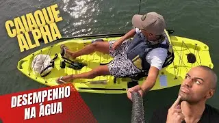 Caiaque Alpha + Pedal Cross Drive - An&aacute;lise de Desempenho na &Aacute;gua