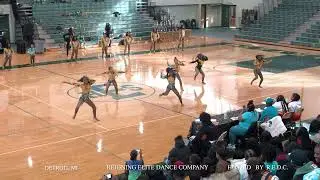 REIGNING ELITE DANCE COMPANY MAJORETTE DANCE PERFORMANCE