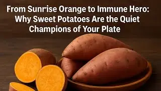 Beta-Carotene, Fiber, and Comfort in Every Bite: How Sweet Potatoes Glow with Health Inside and Out
