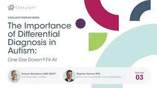 The Importance of Differential Diagnosis in Autism: One Size Doesn't Fit All