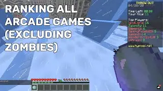 Ranking every single arcade game on Hypixel (excluding zombies )