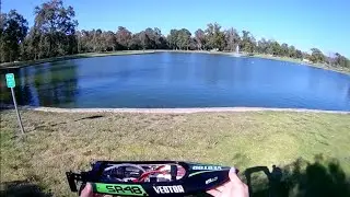 Vector SR48 Brushless RC Boat running on upgraded 3200kv motor