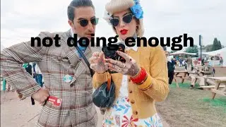 not doing enough | honest work thoughts, Goodwood Revival, packing | vlog