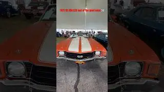 1972 SS 454 LS5 convertible.This was the last of the good SS 454 Chevelle&lsquo;s. 😏#mecumkissimmee 💪