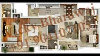 2Bhk Luxurious Apartments Booking Open in GBP ATHENS On 200ft Airport Road Zirakpur Chandigarh