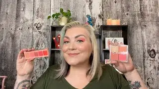 Colourpop  Corals for Summer! Statement Piece Palette and Cookie Cluster Blush Quad
