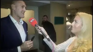 'SOMETIMES I HAVE TO GIVE TYSON A LITTLE SLAP & THEN HE BEHAVES' - PARIS FURY & TYSON FURY