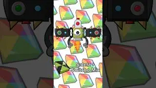 MAMG (Satelz+Switcho Mix) Speedpaint Short #art #mixels #speedpainting
