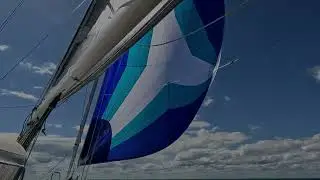 Furling Asymmetric Spinnaker --   unfurling and furling