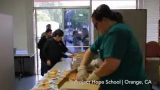 Here to Help: Stanbridge College Students Serve Lunch to Homeless Children