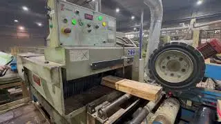 M&Uacute;LTIPLE COSMEC (2 EJES) SM 160 USADA - USED COSMEC SM 160 DOUBLE ARBOR MULTI RIP SAW FOR SALE