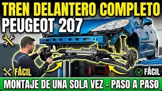 Cambio Completo Tren Delantero Peugeot 207: Cremallera, Amortiguadores y más | Tutorial