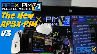 APSX PIM V3 Injection Molding Machine 2025 for Low Volume Production and Prototyping