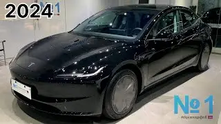 New 2024 Tesla Model 3 - Exterior and Interior Details