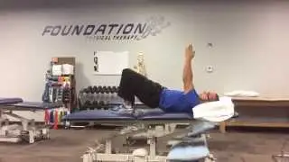 Take your Bridges to the Next Level - Single Leg Back Plank Level 1 and Level 2
