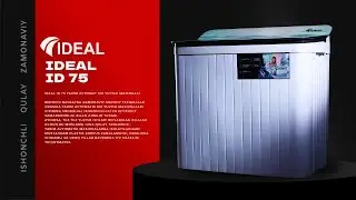 Ideal ID 75 yarim avtomat kir yuvish mashimasi | Ideal