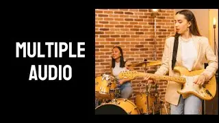 How to add multiple audio to video on vn video editor