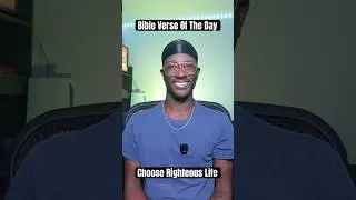 Choose righteous life!