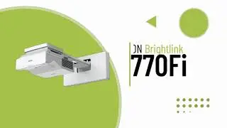 Epson BrightLink 770Fi 1080P Ultra Short Throw (UST) Projector V11HA78020