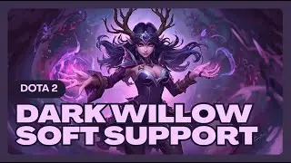 Dark Willow Soft Support Gameplay &ndash; Dota 2 Magic Control Madness!