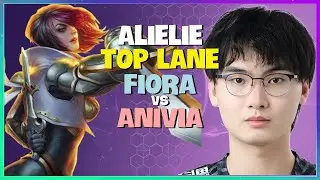 Alielie Shows Flawless Challenger Fiora Mechanics and Top Lane Strategy Engsub